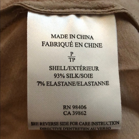 Theory sheer silk sleeveless top sz P/TP - Picture 6 of 8